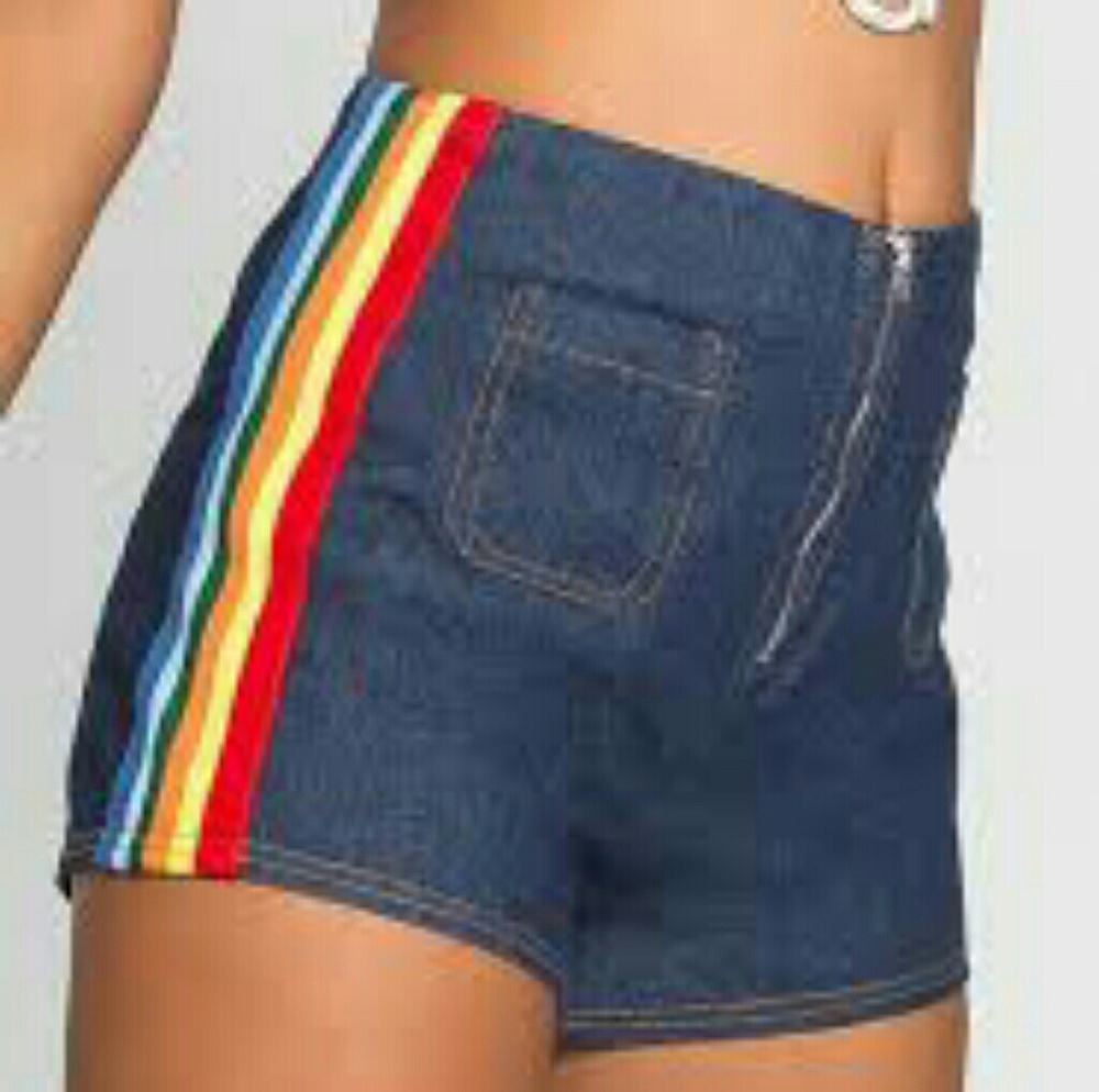 Rainbow shorts